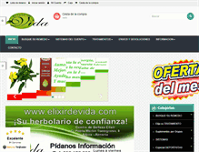 Tablet Screenshot of elixirdevida.com
